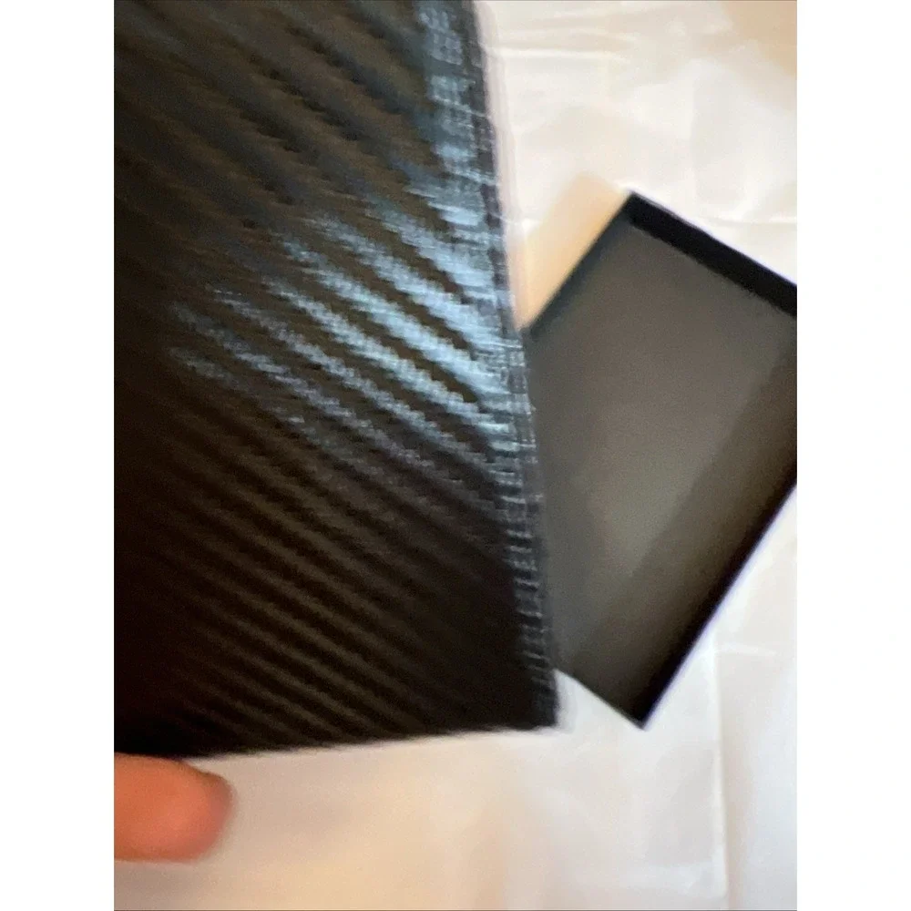 Girxon Carbon Fiber Men's Wallet With Money Clip & RFID Protection Brand New